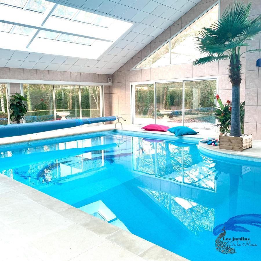 Basse-Goulaine Les Jardins De La Muse, Piscine Couverte, Spa Et Fitness מראה חיצוני תמונה